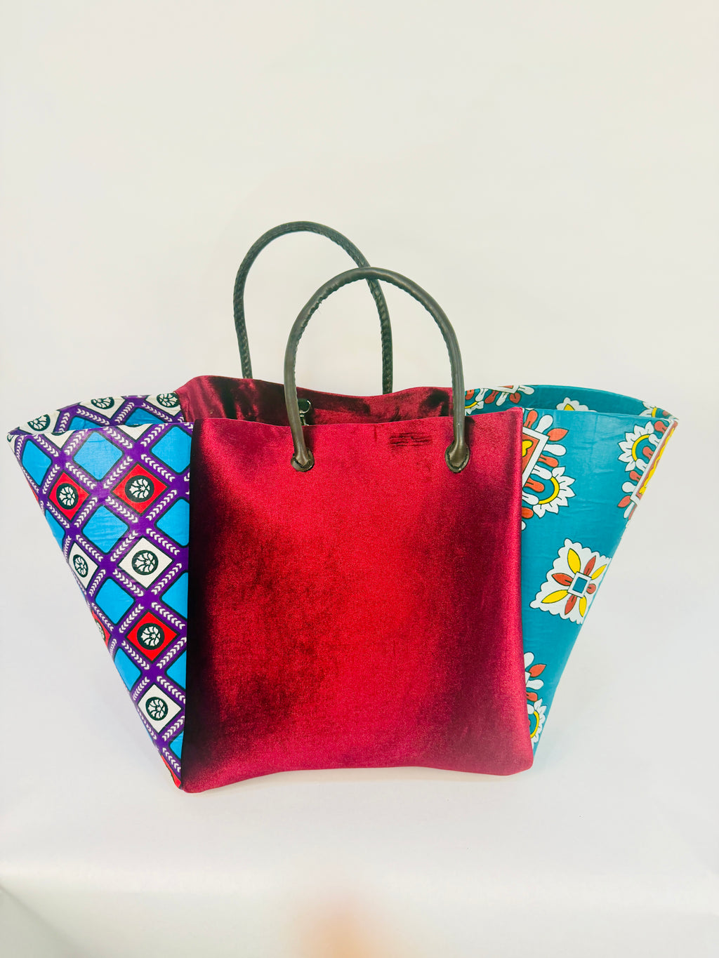 Ndovu Tote - Velvet Burgundy BR/L