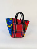 Pembe Tote - Red Maasai BL/V