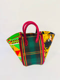 Pembe Tote - Green Maasai BG/V