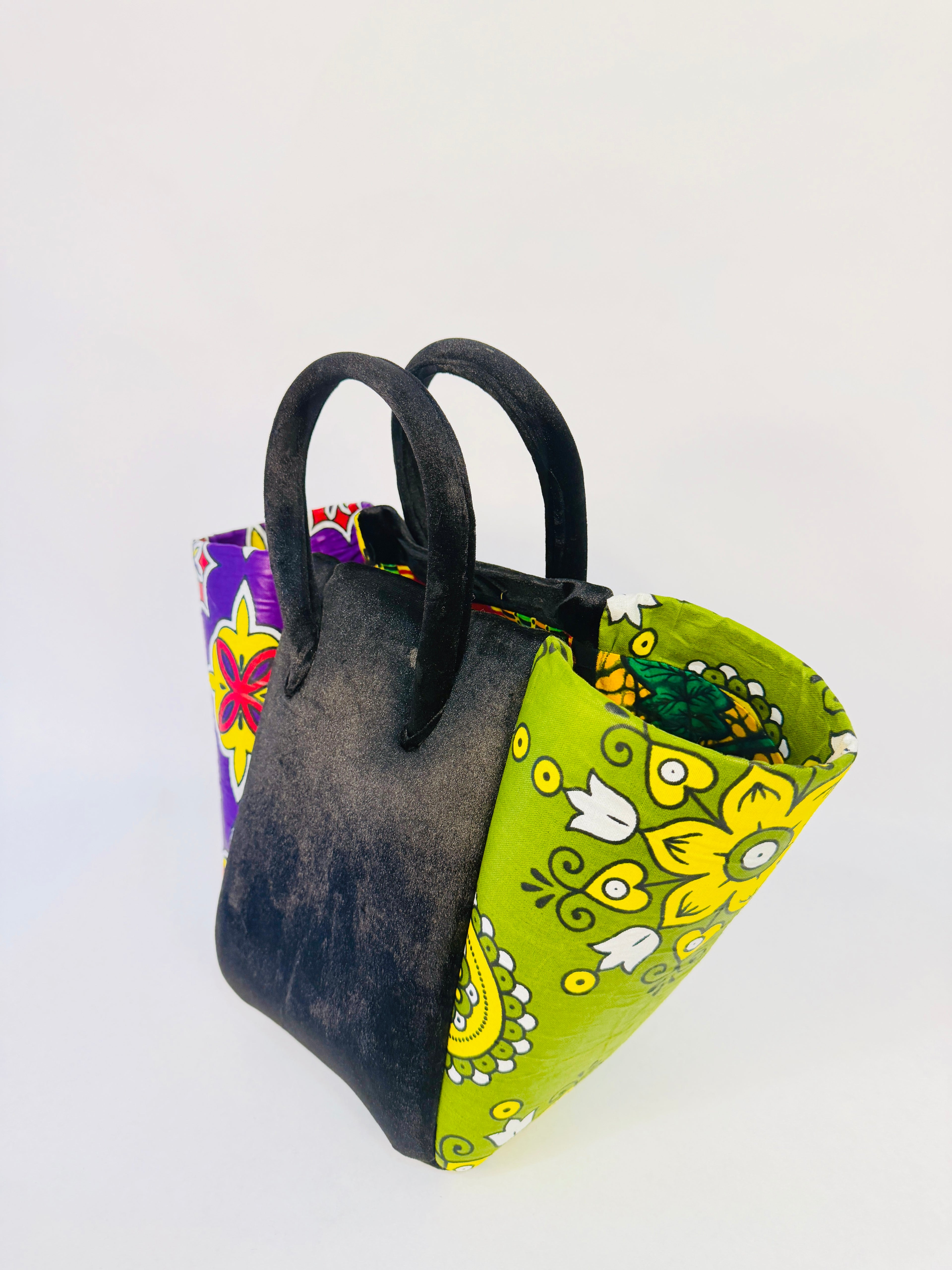 Pembe Tote - Velvet Noir Heritage BL/V