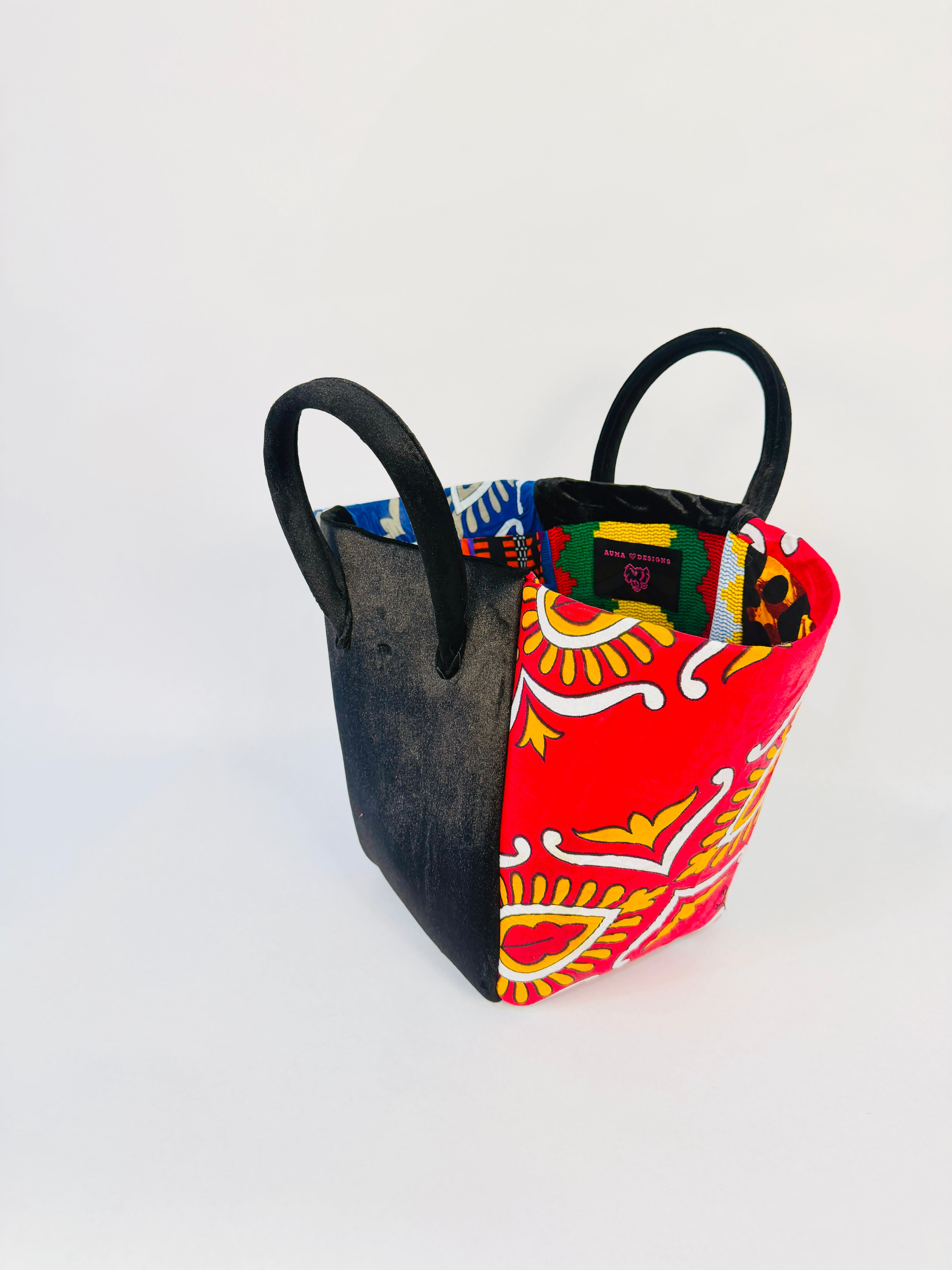 Pembe Tote - Velvet Noir Heritage BL/V