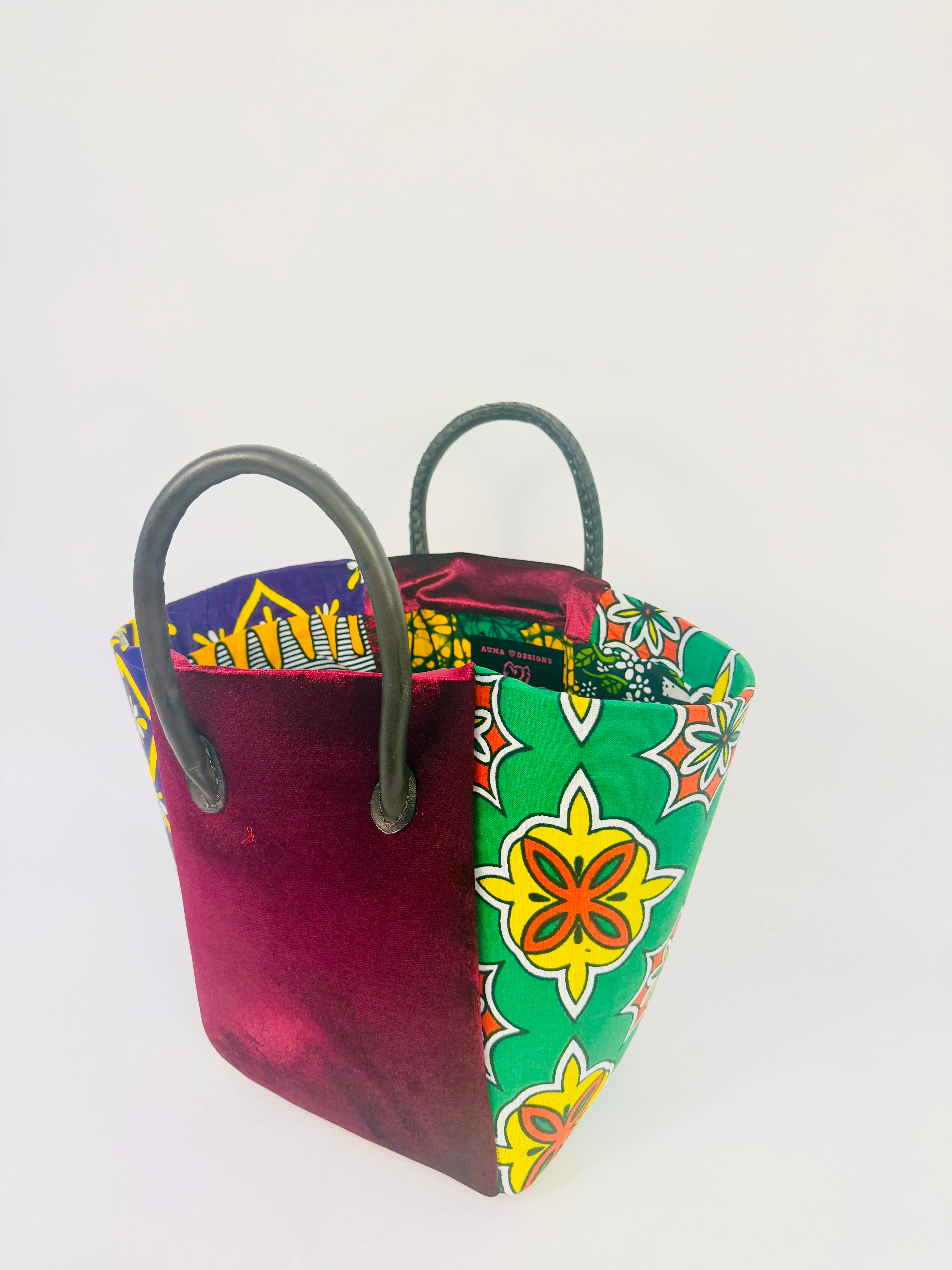 Pembe Tote - Velvet Burgundy BL/L