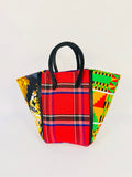 Pembe Tote - Red Maasai