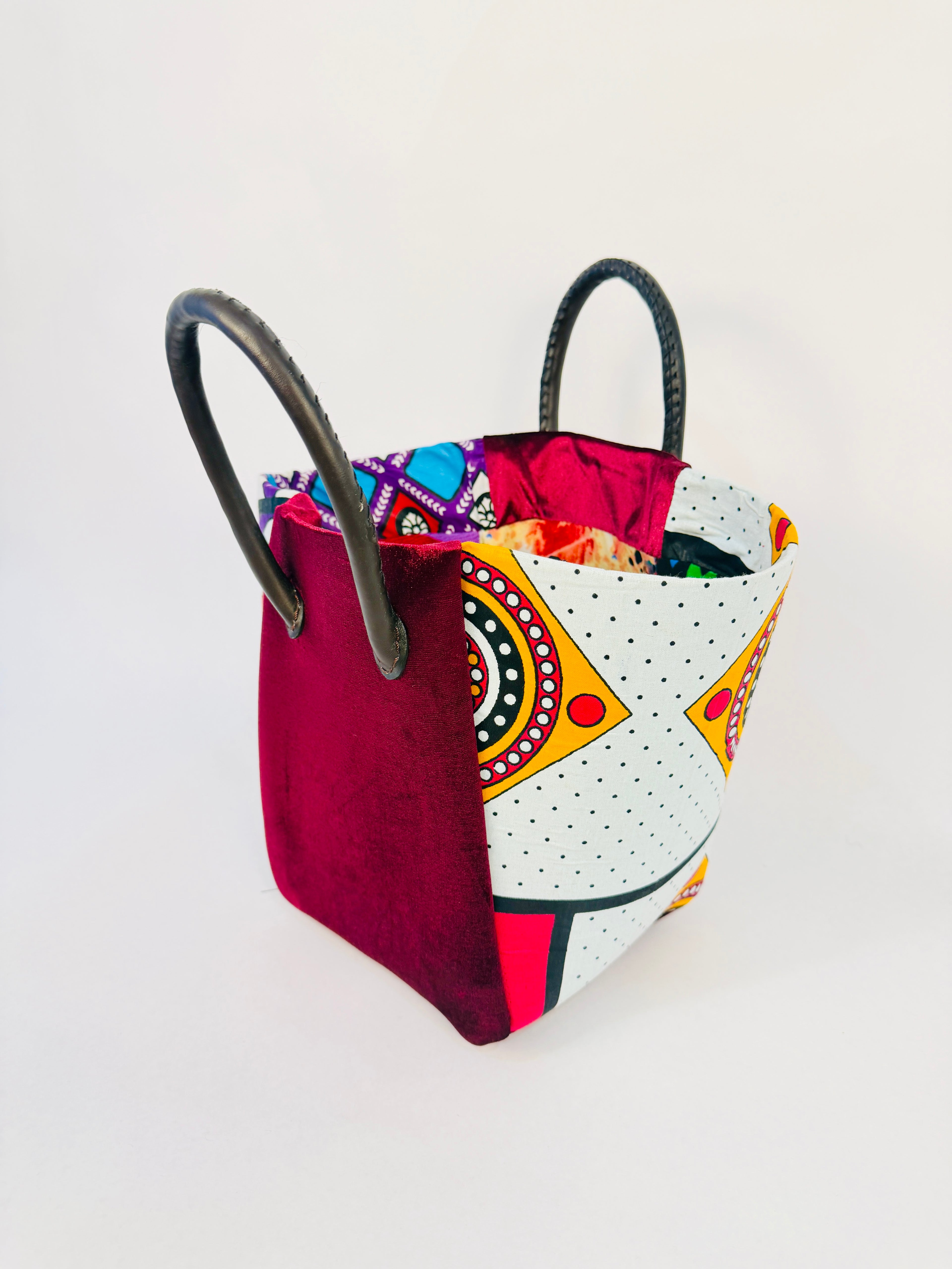 Pembe Tote - Velvet Burgundy BL/L