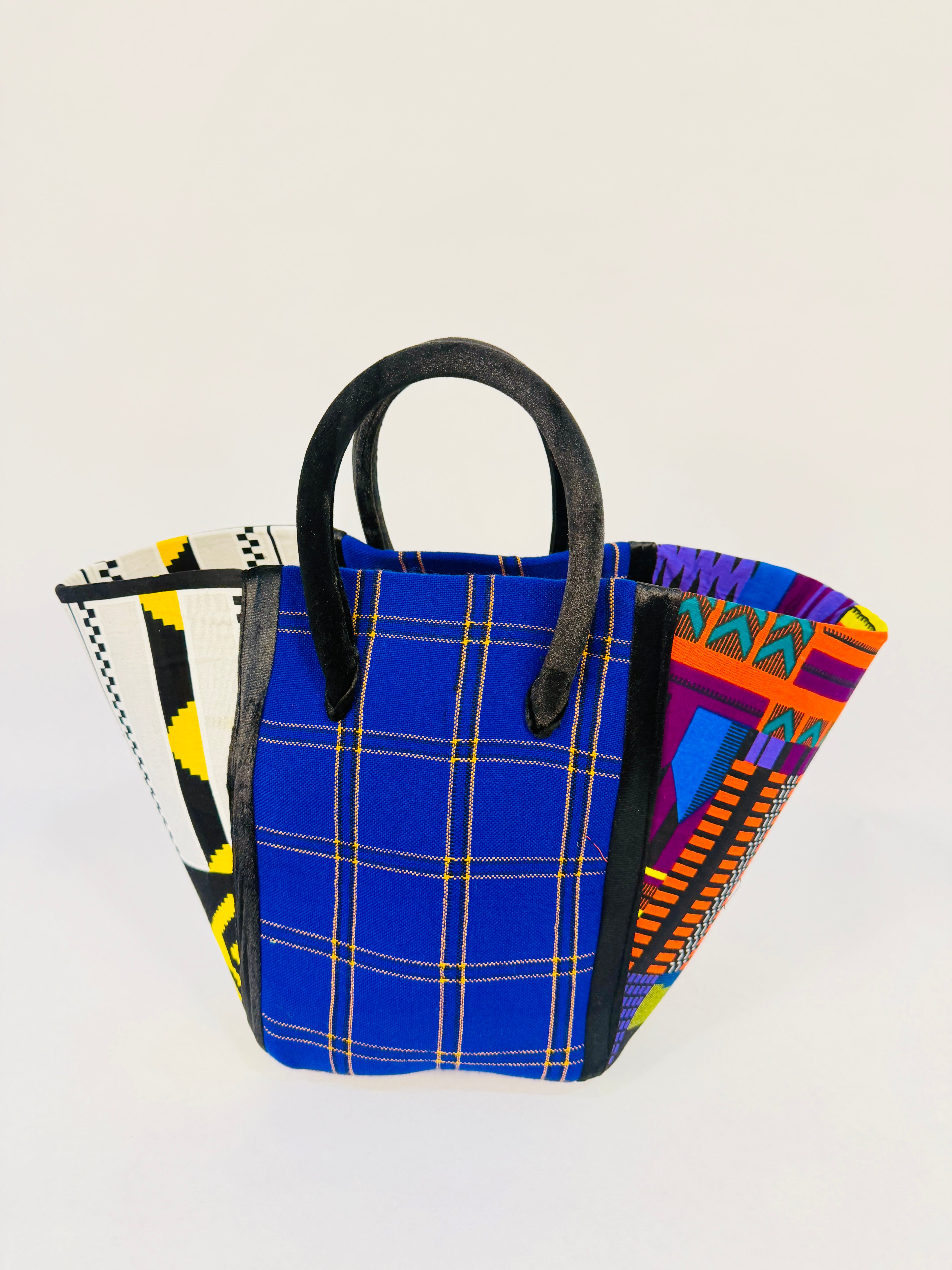 Pembe Tote - Blue Maasai BL/L