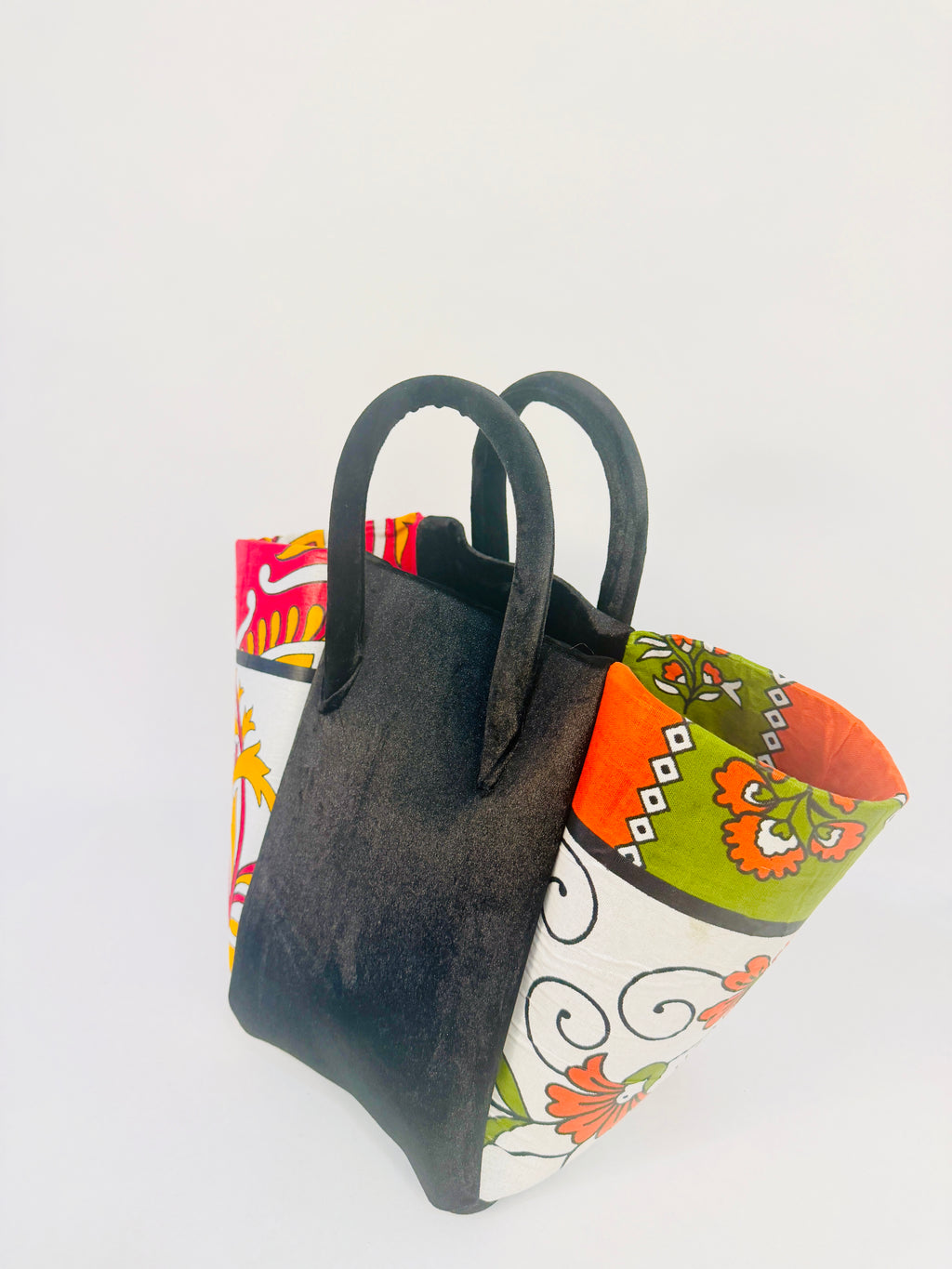 Pembe Tote - Velvet Noir Heritage BL/V