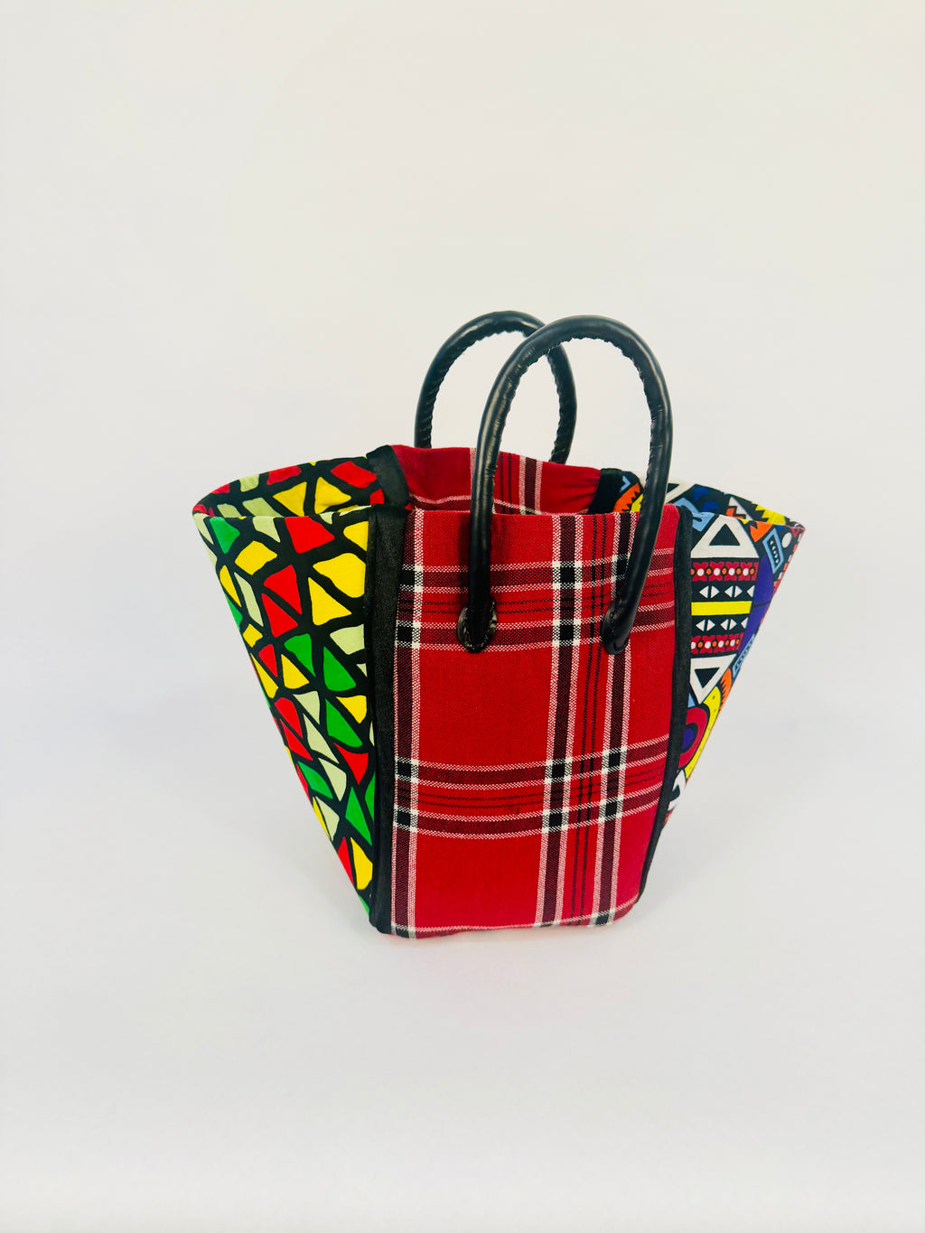 Pembe Tote - Red Maasai BL/L