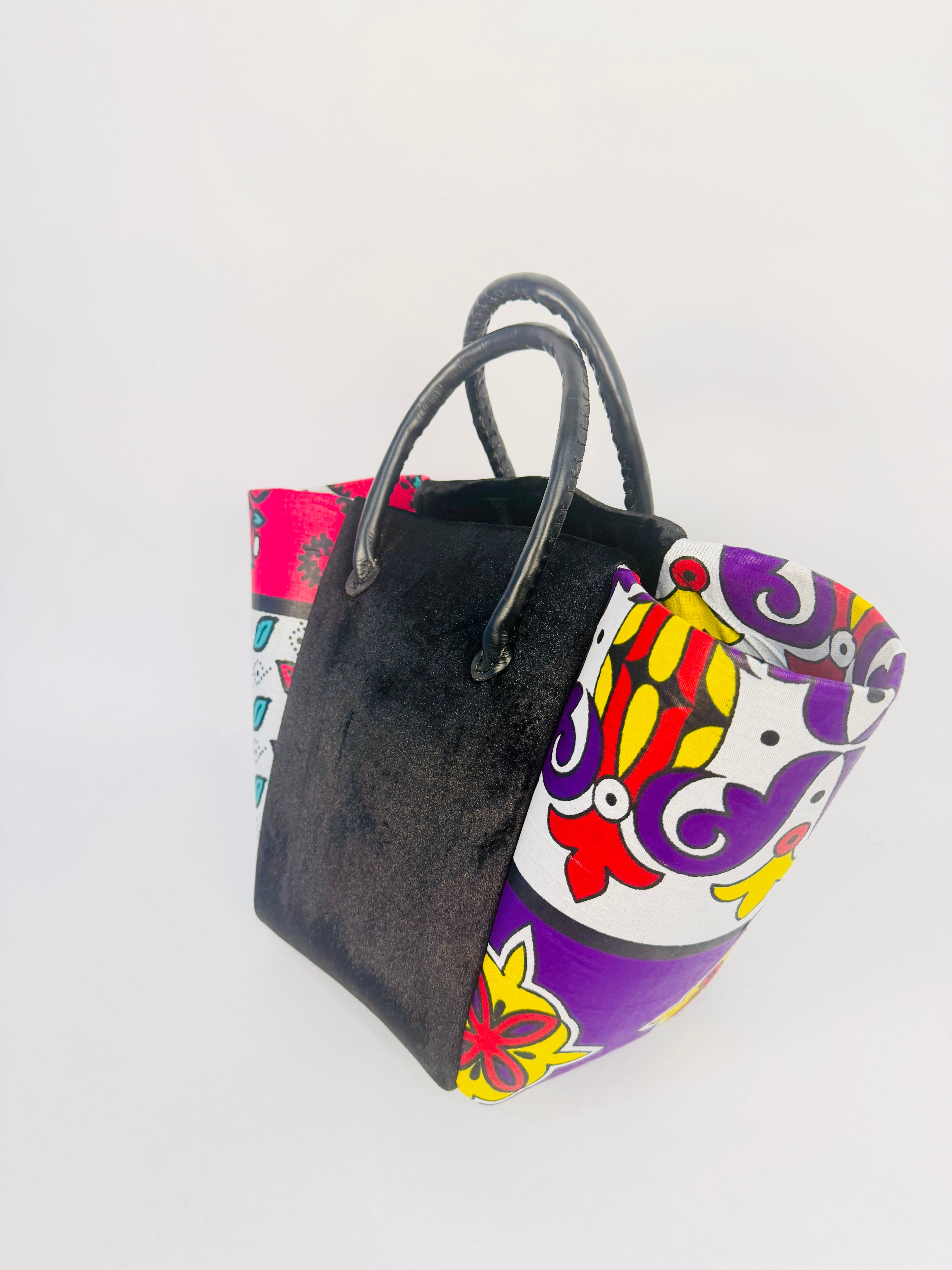 Pembe Tote - Velvet Noir Heritage BL/L