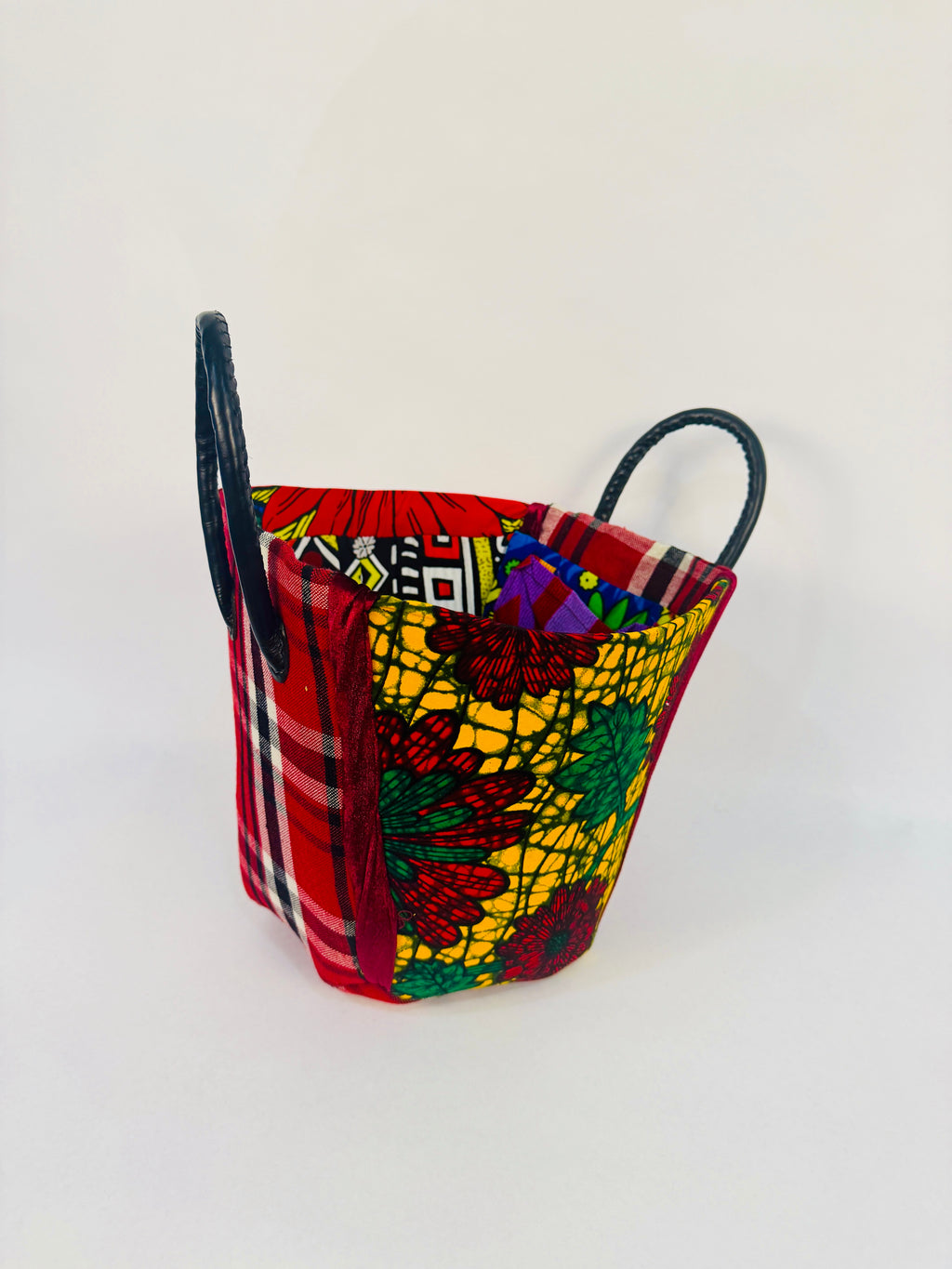 Pembe Tote - Red Maasai BL/L