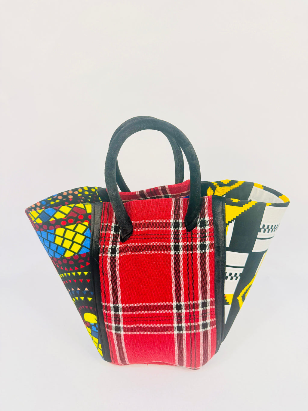 Pembe Tote - Red Maasai BL/V