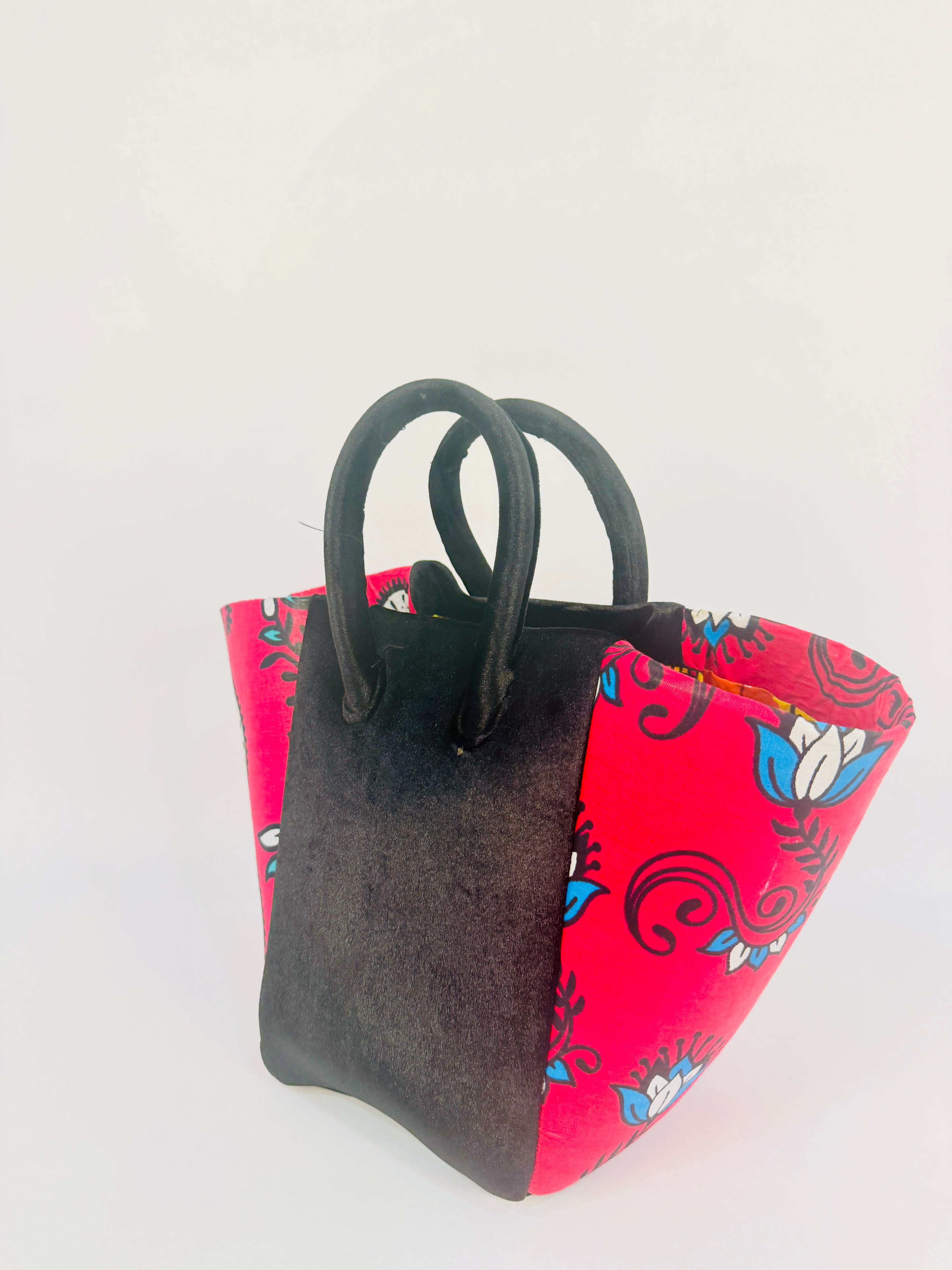 Pembe Tote - Velvet Noir Heritage BL/V