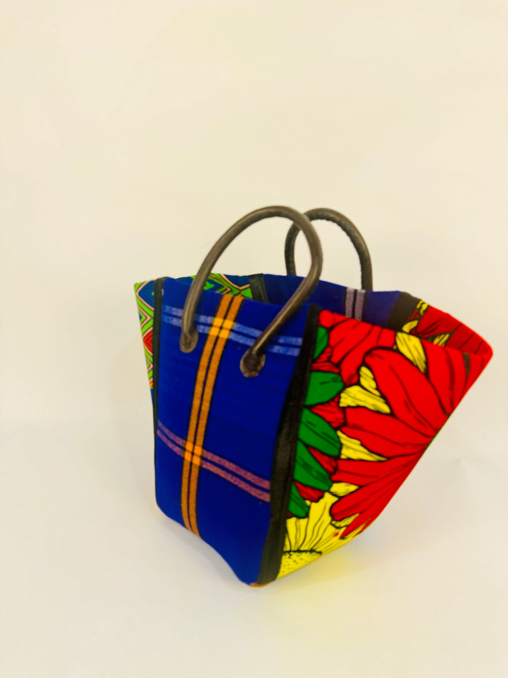 Pembe Tote - Blue Maasai BR/L