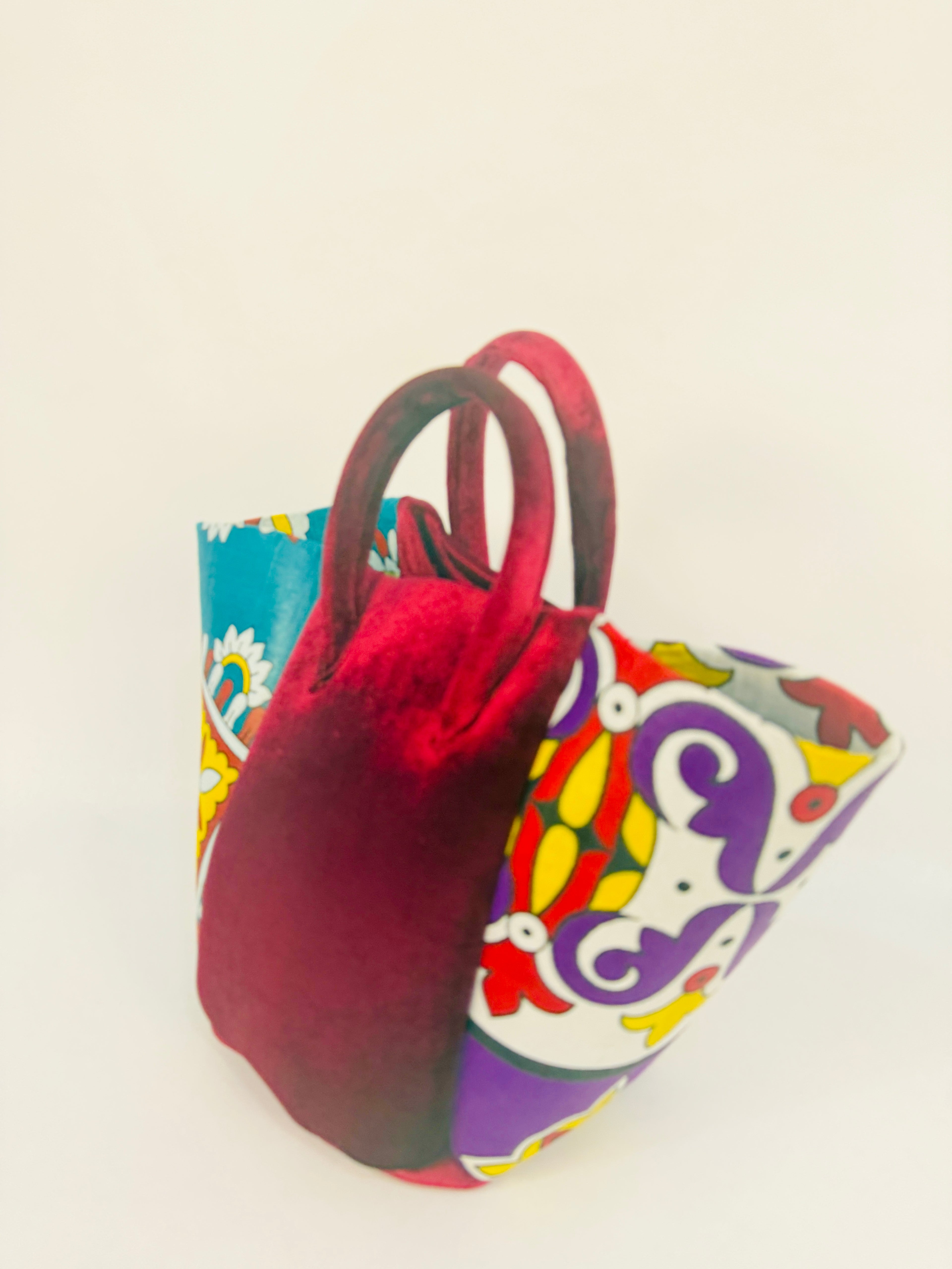 Pembe Tote - Velvet Burgundy BG/V