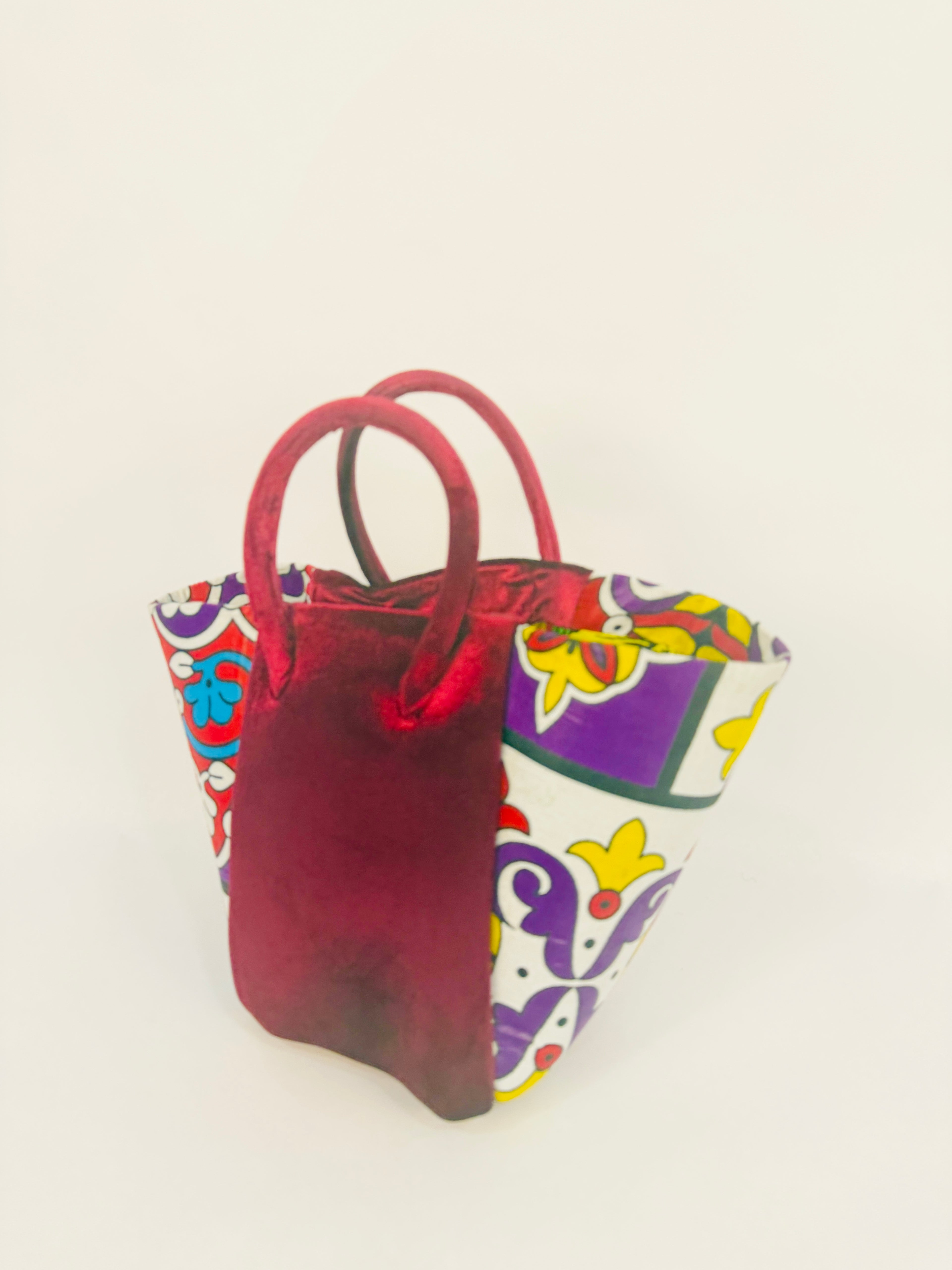 Pembe Tote - Velvet Burgundy BG/V