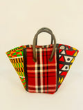 Pembe Tote - Red Maasai BR